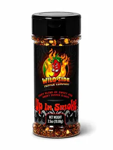 Up In Smoke - Smoky Hot Pepper Flakes - 35,000 SHU - Chipotle, Ancho, Rocoto & Smoked Habanero Peppers
