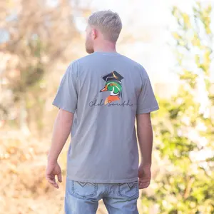 Wood Duck Graduation Cap - Short Sleeve