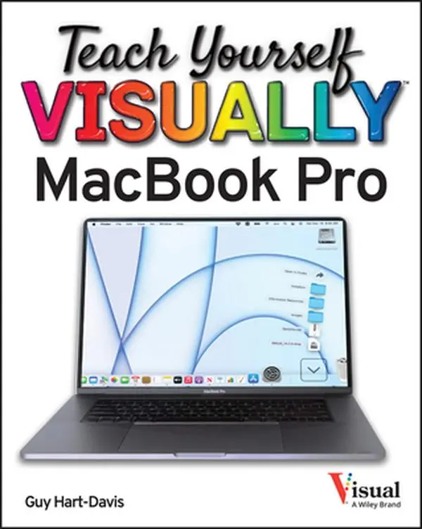 USED Book - Teach Yourself Visually Macbook Pro & Macbook Air by Hart-Davis, Guy (Paperback) - english