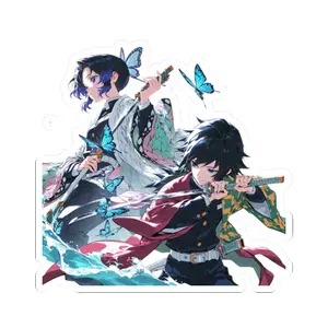 Cool Laptop Decal Anime Sticker Shinobu Tomioka