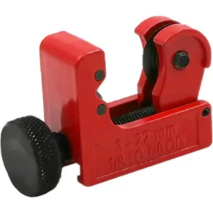 Mini Copper Pipe Tubing Cutter - Adjustable Mini Tube Cutter for Copper Metal, Plastic, Brass, Thin Stainless Steel for （1/8 inch -7/8 inch）/ (3-22mm) OD Pipes)