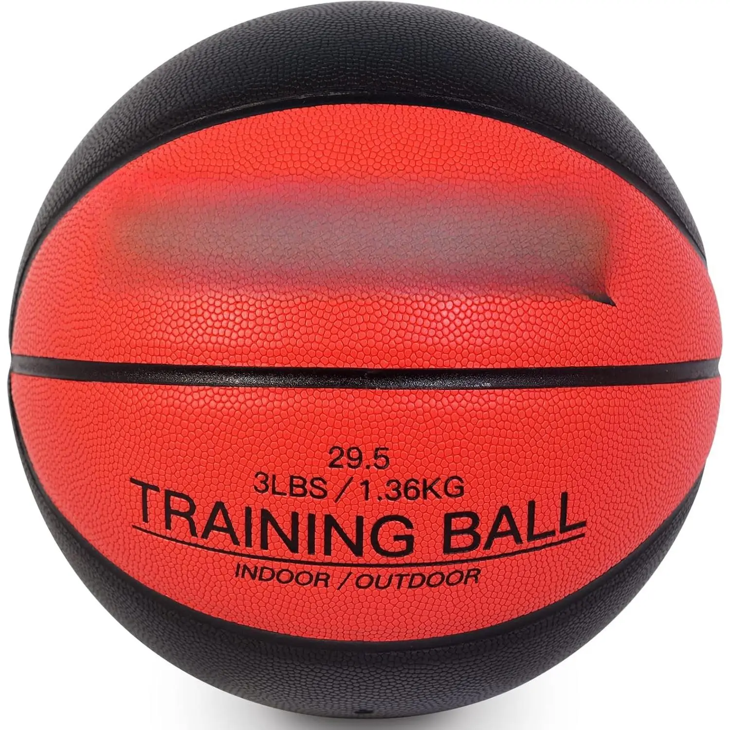 3lbs/2.2lbs Weighted Heavy Basketball 29.5/28.5"  Size 7/6 Outdoor Basketball Equipment for Improving Ball Handling Dribbling Passing and Rebounding Skill(deflated) JianShuLuxe