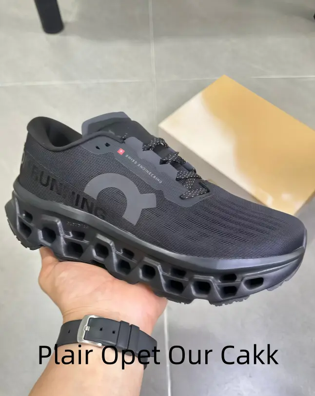 Trendy Monochrome Sneakers with Unique Perforated Sole Design & Seamless Knit Upper – Great for Daily Wear, Travel & Active Lifestyles