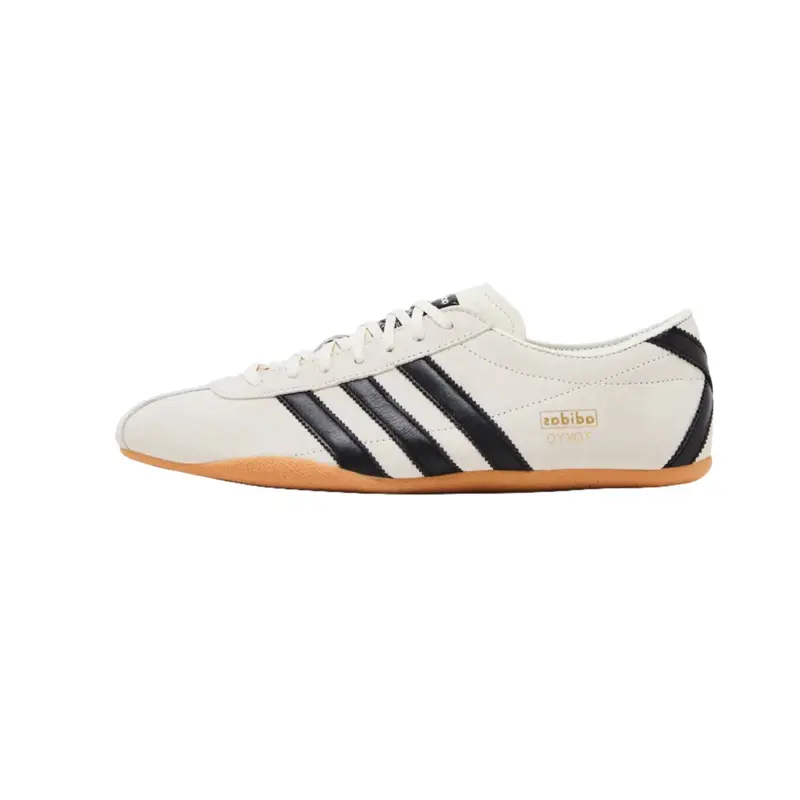 Adidas Tokyo ‘Off White Black’ Women’s Casual Sneakers, Featuring a Sleek Retro-Inspired Design, Stylish Off White and Black Colorway, Low-Profile Silhouette, Comfortable Fit, Lightweight Feel, and Versatile Everyday Appeal for Walking & Casual Wear
