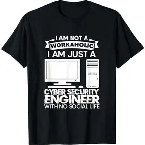 Computer Programmer Programming Cyber Security Engineer T-Shirt