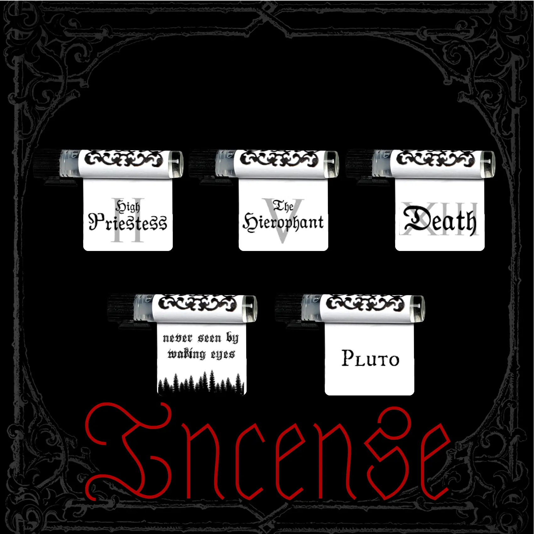 INCENSE Perfume Oil Sample Pack INCENSE Perfume Oil Sample Pack