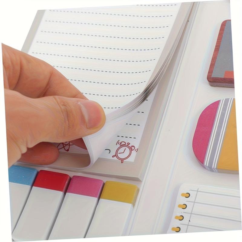 Teaching is a work of the mind "Post-it notes set-colorful, self-adhesive pad, with educational design, suitable for teachers-including notebooks, plan books, pencil boxes, etc.-ideal school or office supplies, teachers' gifts.