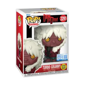 Funko Pop Vinyl Figure Dandadan Turbo Granny Glow In The Dark EE Exclusive 2291