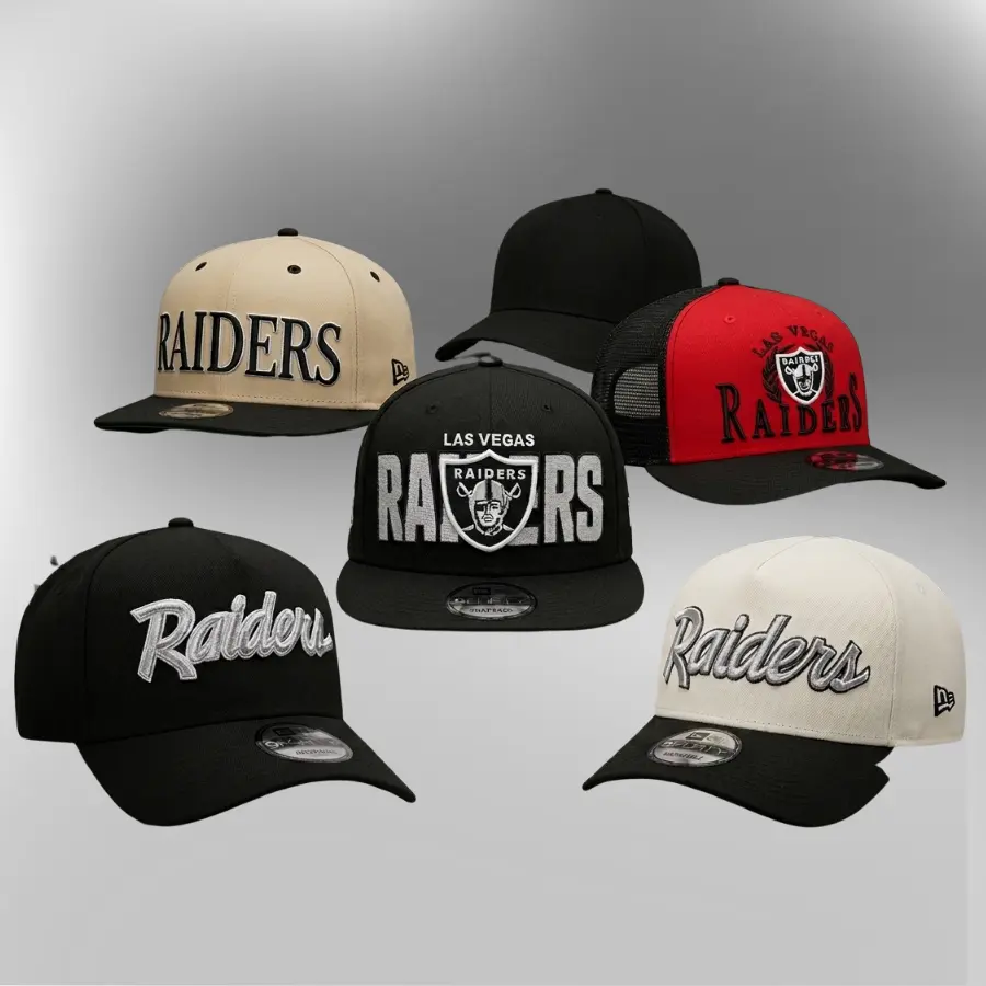 NEW ERA Raiders Baseball Cap – High-Quality Structured Crown, Comfortable Fit, Must-Have Fan Collection, cap for men #hats men