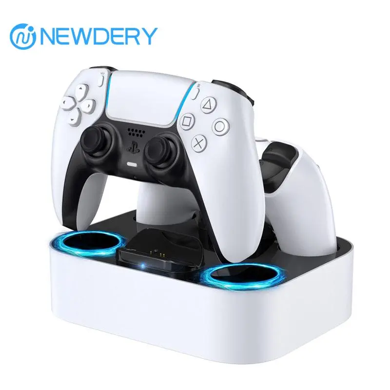 Dual PS5 Controller Fast Charging Dock Station For PlayStation 5 & DualSense Edge