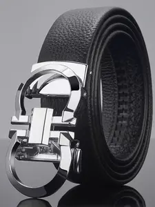 Men's Belt New Automatic Business Casual Leather Belt, High-End Versatile Waistband, All Seasons Fashion Accessory, Trendy Exquisite Belt, Stylish Belts
