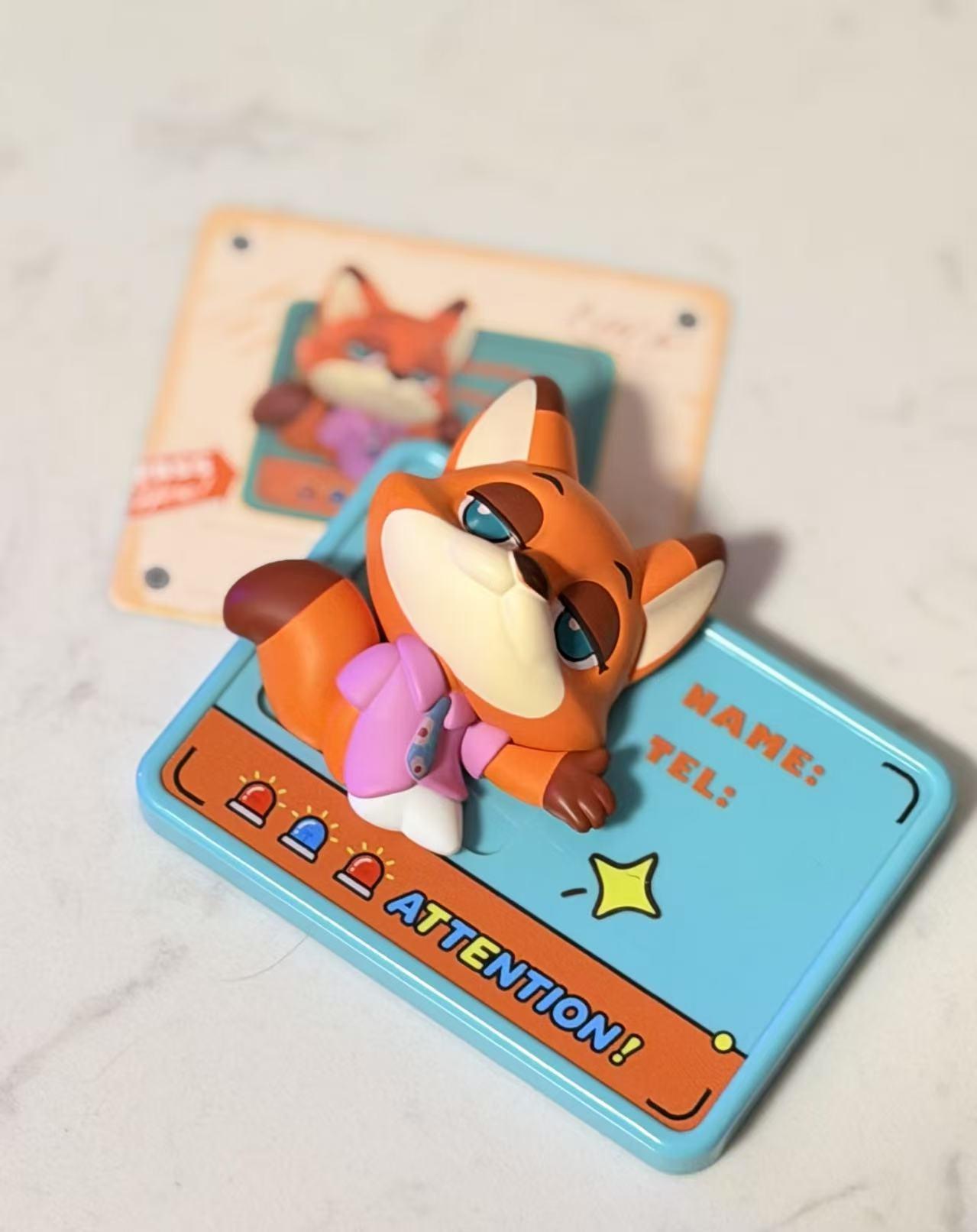 Disney Zootopia Super Citizen Pass Series - Magnetic Toy Blind Box, Collectible Fridge Magnets, Fun and Unique Disney Zootopia Super Citizen Pass Series - Magnetic Toy Blind Box, Collectible Fridge Magnets, Fun and Unique