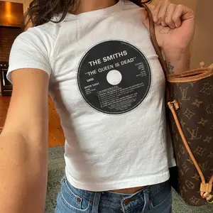 The Smiths Shirt The Queen Is Dead Baby Tee - 90s Band Shirt, Vintage Music Shirt, The Smiths Fans Gift, Trendy Babytee, Indie Shirts