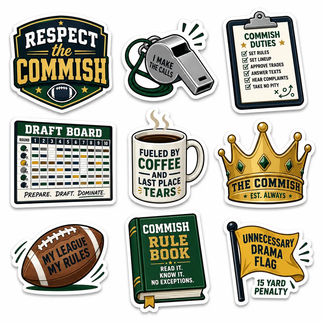 Fantasy Football Commissioner Pack