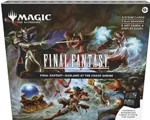 Final Fantasy Holiday Scene Box Garland at the Chaos Shrine