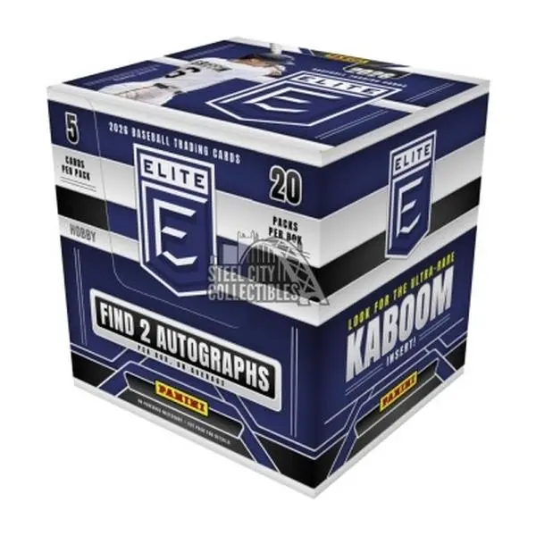 2026 Don Russ Elite Hobby-Grade Baseball Hobby Boxes & Trading Card Packs - New Sealed Collector Item, Includes 2 Autographs, For Sports Collectors