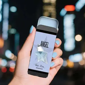 Angel Pentagram Women's Solid Perfume, Long-Lasting 48 Hours, Fresh Oriental Floral Scent, Floral Scented, Perfect for Dates, Leisure, Work, Travel