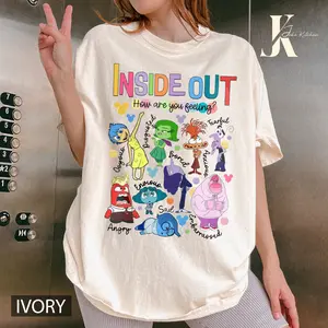 It's Okay To Feel All The Feels Shirt, Mental Health Matter Shirt, Emotional support shirt, Feelings shirt, Inside Out 2shirt