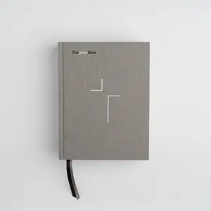 The Jesus Bible - NIV - Gray Linen