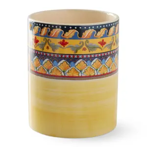 Williams Sonoma Sicily Ceramic Utentil Holder