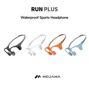 MOJAWA Run Plus IP68 Waterproof Sports Headphones with Bluetooth, Voice Assistant, and 32 GB of MP3 Storage Ideal for Outdoor Sports,
