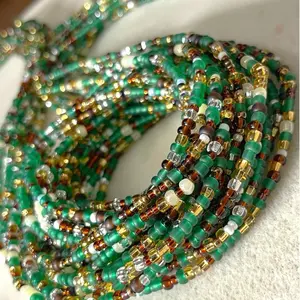 Treasure Flow Handcrafted Waist Bead - Tie On Strand