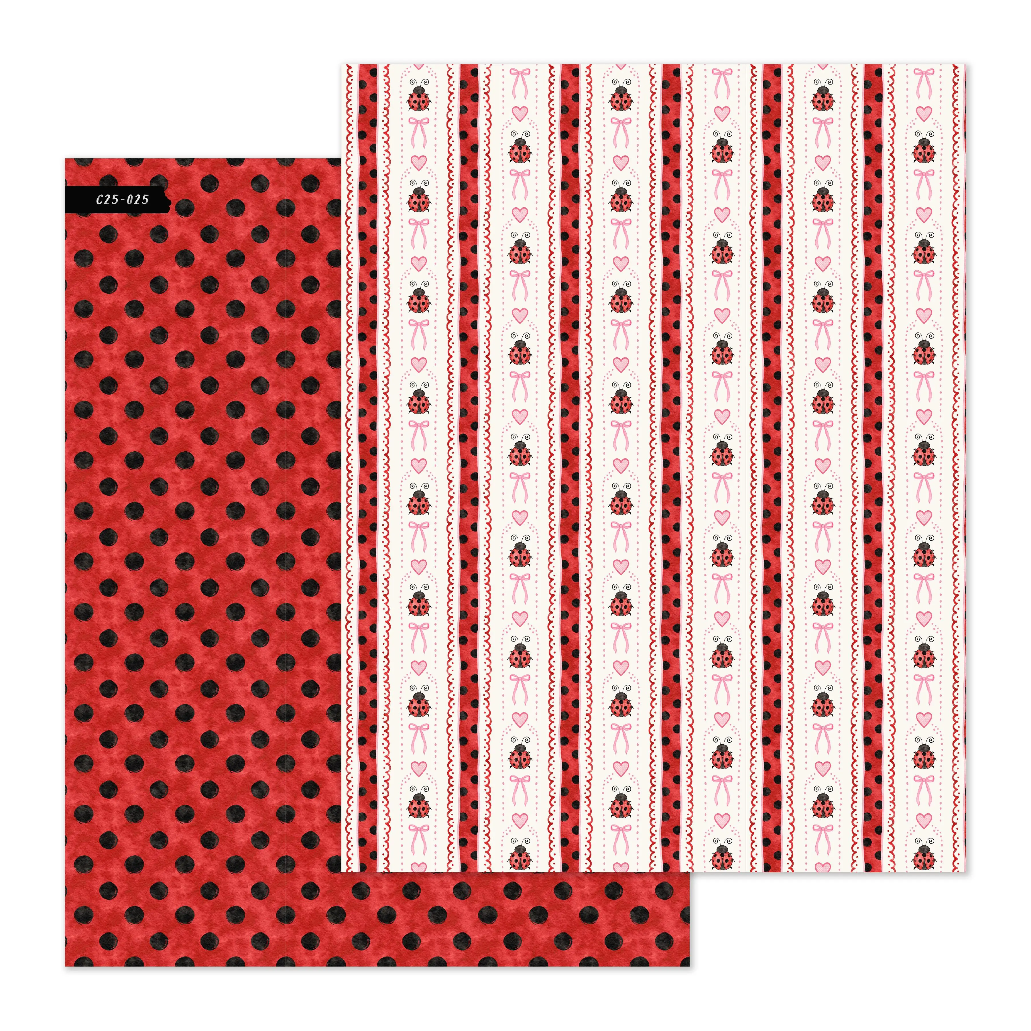 Ladybug Love | Scrapbook Paper