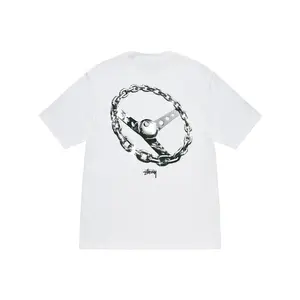 Stussy Chain-Link T-shirt White (men) by StockX