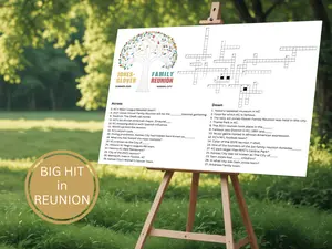 Wedding Crossword Puzzle. Custom Wedding Games. Fun Wedding Activity. Bridal Shower Games. Wedding Reception Games. Dry Erase Board Gift Print