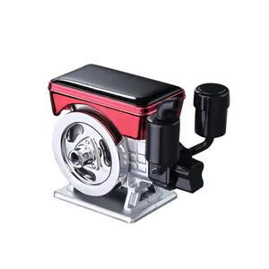 Popular solar-powered tractor decoration toy for cars, classic retro high-end diesel engine ornament, does not include fragrance liquid