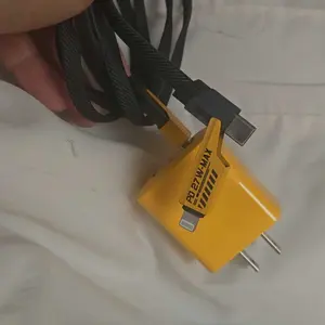 2-Pack Multiple Ports USB C/USB A Fast Charger Adapter with 4-in-1 USB C Cable 5FT Fast Charging Cord, Supports Up to 120W, Compatible with iPhone17/16/15/14/13/12/Pro Max iPad Samsung