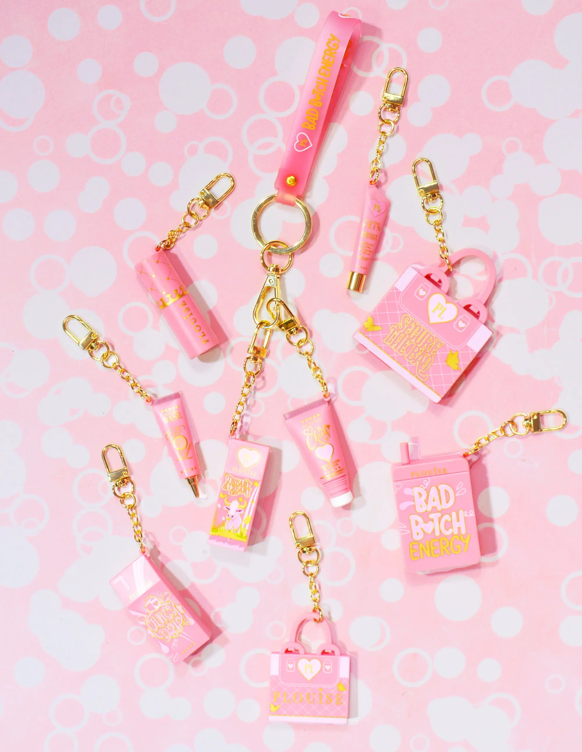 P.Louise You're So Charming Key Lanyard