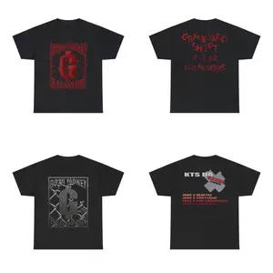 Goth Money Records Logo 2-side T-Shirt, Black Y2K Tee, Sweatshirt, Rapper Tour Fashion, Hip Hop Concert Outfits, Music Rap Fan Hoodie, Unisex Graphic Tees, Vintage Streetwear Style, 90s Music Merch, Y2K Clothing