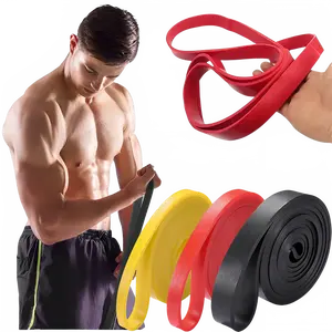 "Heavy-Duty Resistance Loop Bands for Strength Training, Pull-Ups & Stretching"