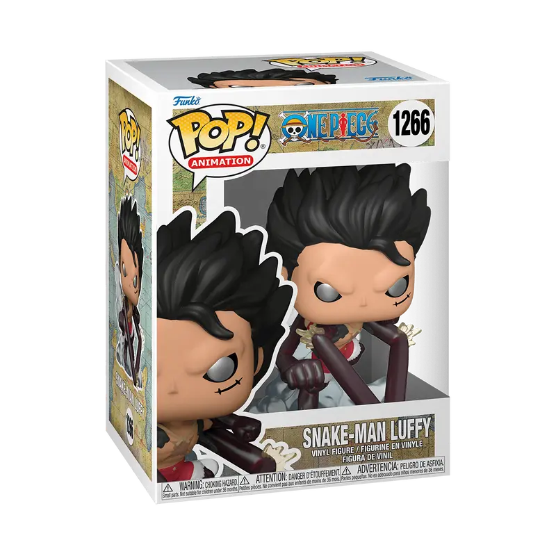 Funko Pop! One Piece - Snake-Man Luffy #1266  Collectible Pop Vinyl Figure