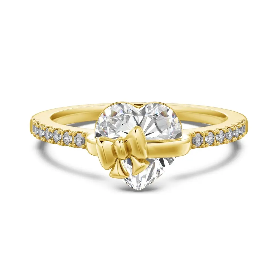 The love ribbon bow ring The love ribbon bow ring