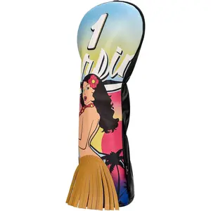 Craftsman Golf Club Head Cover Hawaii Beauty Funny Cool Unique Driver Headcovers Fits up to 460cc