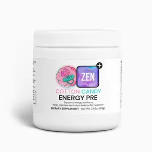 Cotton Candy Energy Pre-Workot Sugar Flavor