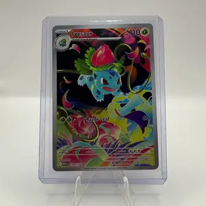 Pokemon Mega Evolution Ivysaur 134/132 Illustration Rare Trading Card Game Collectible