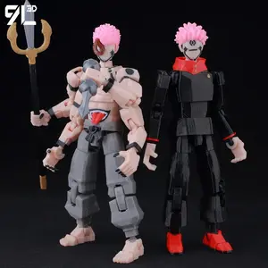 9L3D T13 Jujutsu Kaisen Itadori Figure LUCKY13 Training Version JJK Titan13 Multi-Jointed Movable Dummy13 Stress Relief Toys Gifts
