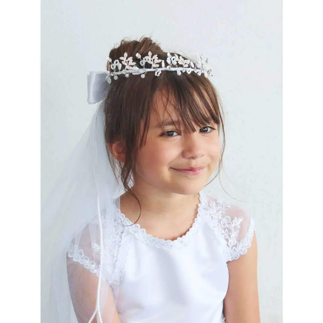 Crown with Veil 726c