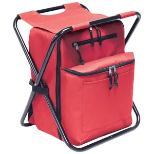 Preferred Nation  Seated Cooler Backpack, Red