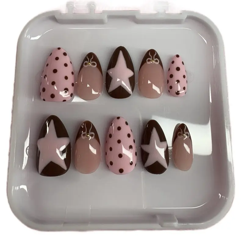Handmade Short Press On Nails – Unique, Long-Lasting, Salon Quality