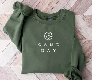 Game Day Volleyball T-Shirt/Sweatshirt/Hoodie, Coquette Bow Volleyball Sweatshirt, Touchdown season Shirt, Volleyball Mom Shirt, Team Player Jersey