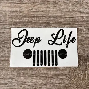 Jeep Life Decal Off Road