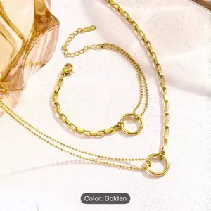 1 set elegant stainless