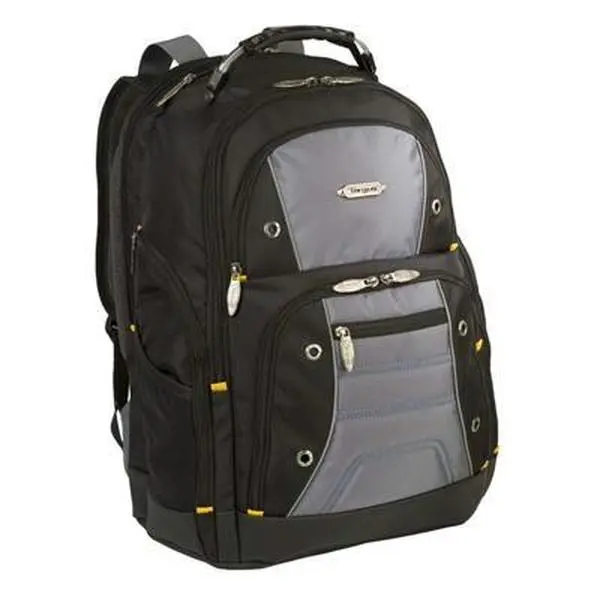Targus Drifter 17in Large Capacity Laptop Backpack - Car Interior Decoration Accessory, Lumbar Support Backpacks & Bags, Padded Straps, Zipper Closure, Travel-Ready Design, Laptop Travel Bag