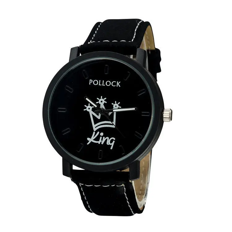 King & Queen Couple Quartz Watch Set