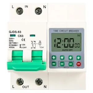 The timer circuit breaker overvoltage intelligent timing switch can be adjusted