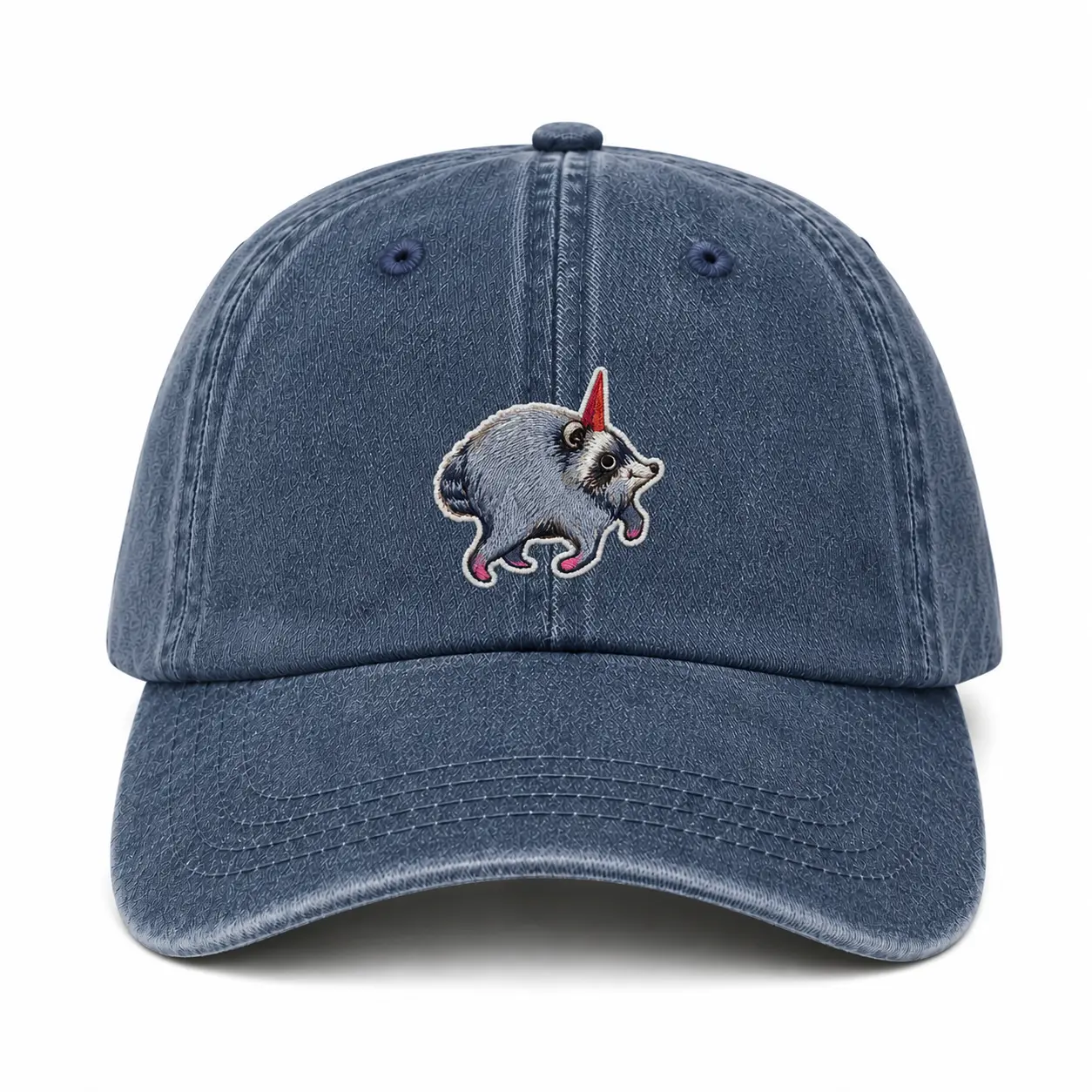 Jimothy Raccoon Graphic Baseball Cap, Vintage Raccoon Meme Dad Hat, Animal Lover Gift